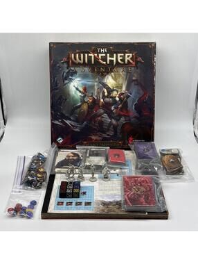 The Witcher Adventure Game By Fantasy Flight 2014 Strategy Complete